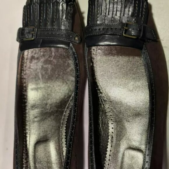 J. Crew Brown and Black Loafers - Picture 2 of 5
